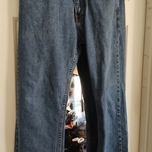 34x30 Classic Men's Blue Denim Jeans 505